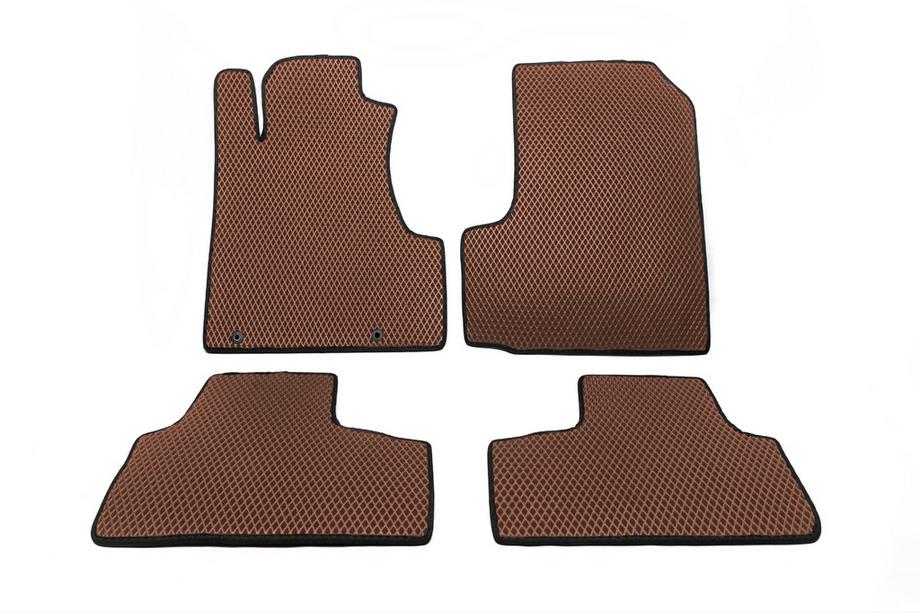 Honda CRV 2007-2011 EVA Floor Mats (Brown) Image