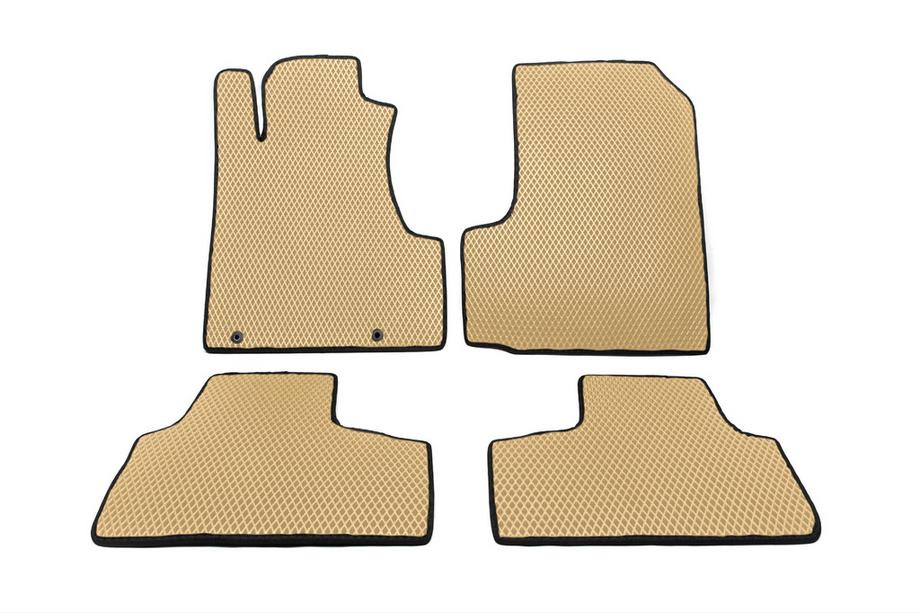 Honda CRV 2007-2011 EVA Floor Mats (Beige) Image