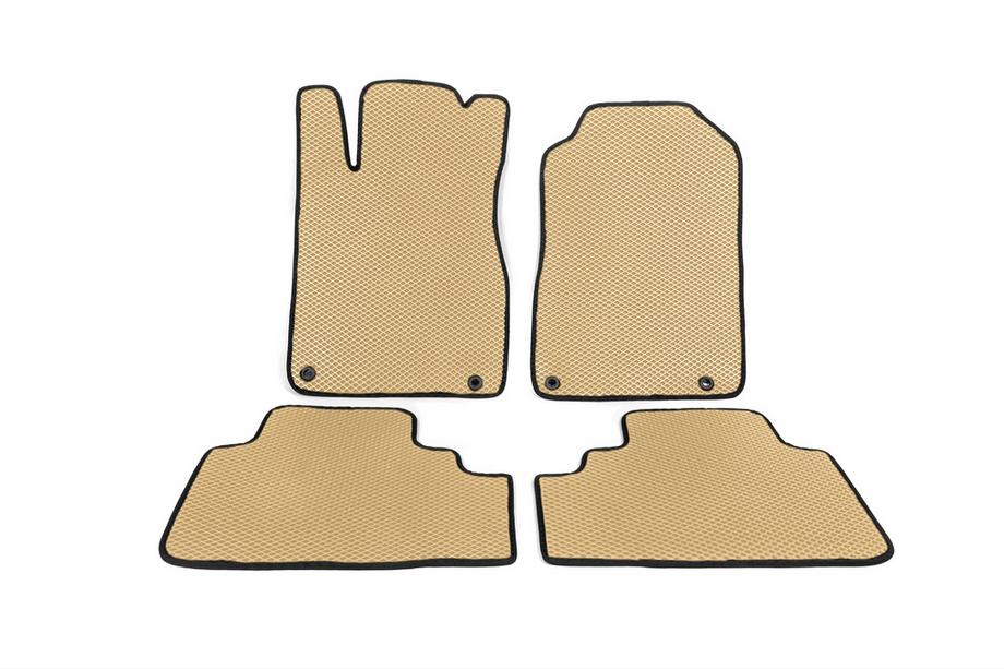 Honda CRV 2017-2022 EVA Floor Mats (Beige, 2020-2022) Image