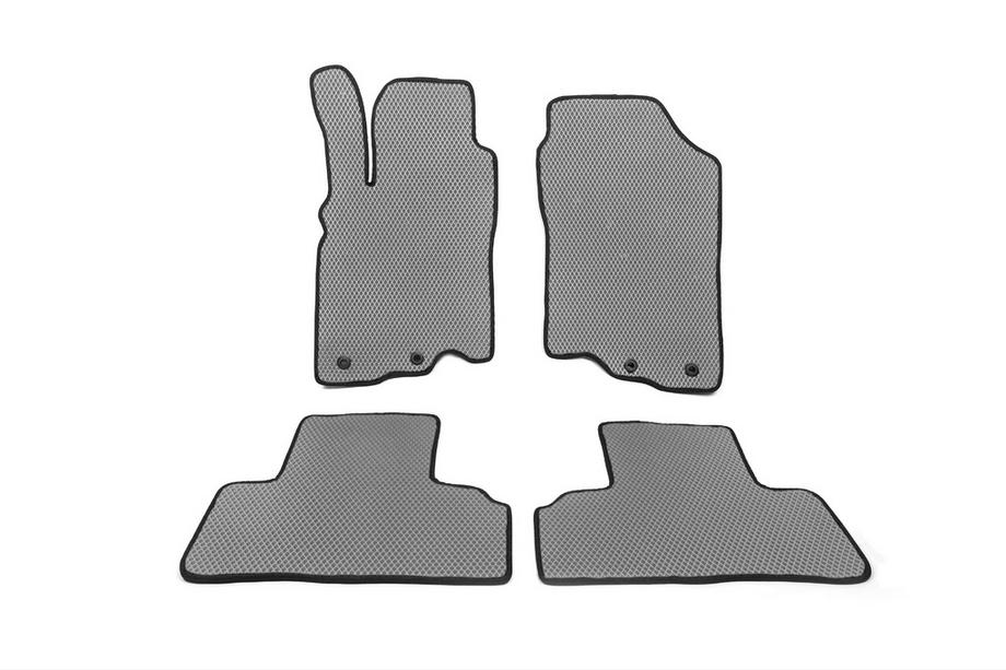 Honda Insight II 2009-2014 EVA Floor Mats (Gray) Image