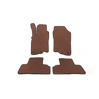 EVA Floor Mats (Brown) Honda Insight II 2009-2014 photo 1