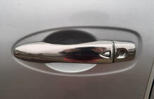 Renault Kadjar 2015-2022 Chrome Door Handle Covers (4 pcs) Without Chip, Carmos - Turkish Steel photo 3