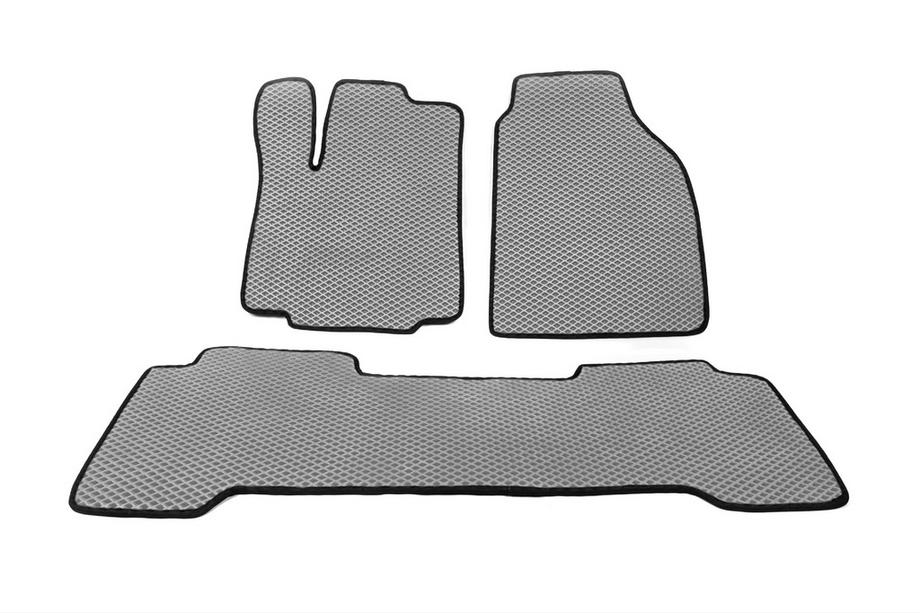 Honda Pilot 2002-2008 EVA Floor Mats (Gray) Image