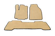 Honda Pilot 2002-2008 EVA Floor Mats (Beige) photo 1