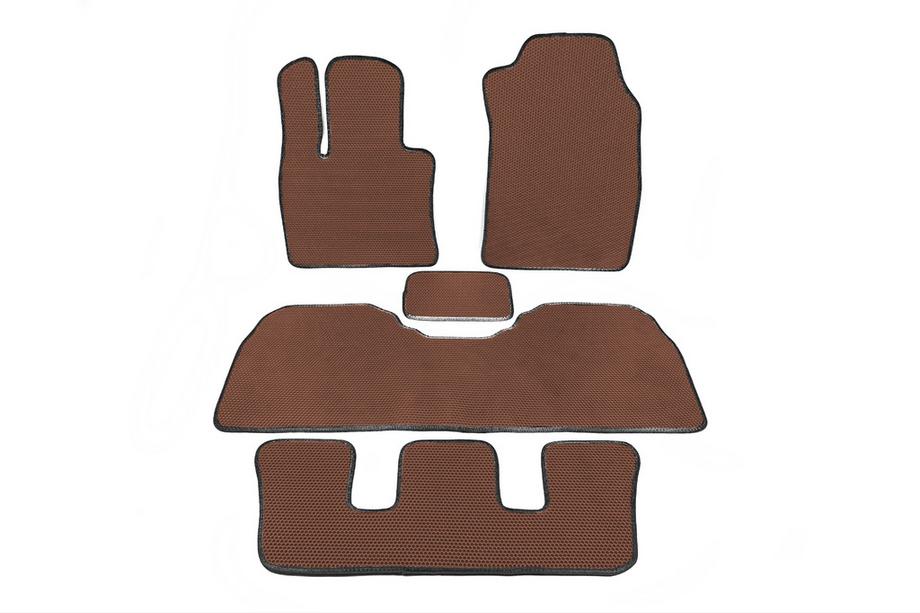 Hongqi E-HS9 2020- EVA Floor Mats (Brown) Image