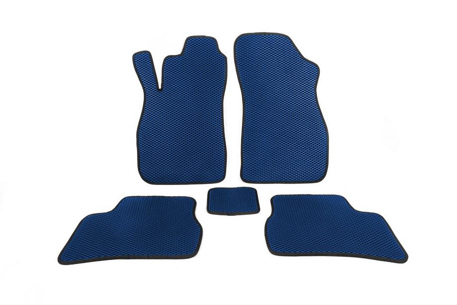 Hyundai Accent 2000-2006 EVA Floor Mats (Blue) Image