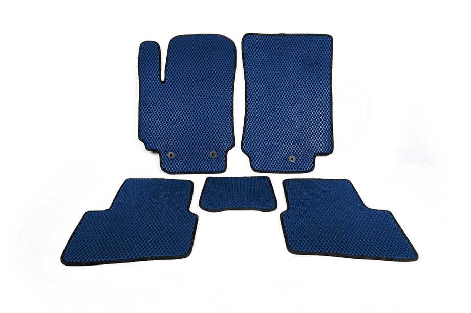 Hyundai Creta 2014-2020 EVA Floor Mats (Blue) Image