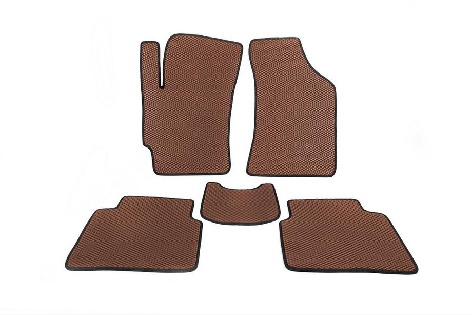 Hyundai Elantra (XD) 2000-2011 EVA Floor Mats (Brown) Image