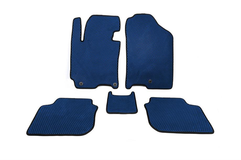 Hyundai Elantra (MD/UD) 2011-2015 EVA Floor Mats (Blue) Image