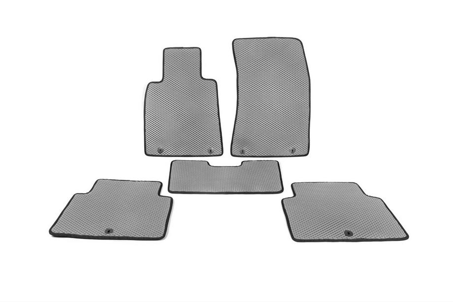 Genesis G80 2016-2020 EVA Floor Mats (Gray) Image