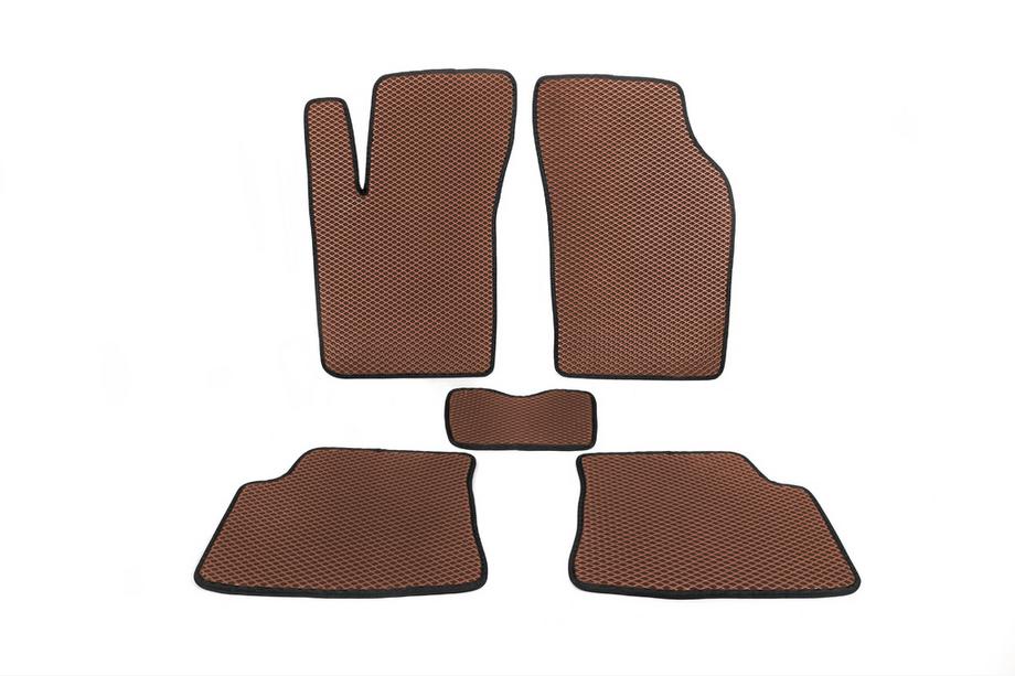Hyundai Getz 2002- EVA Floor Mats (Brown) Image