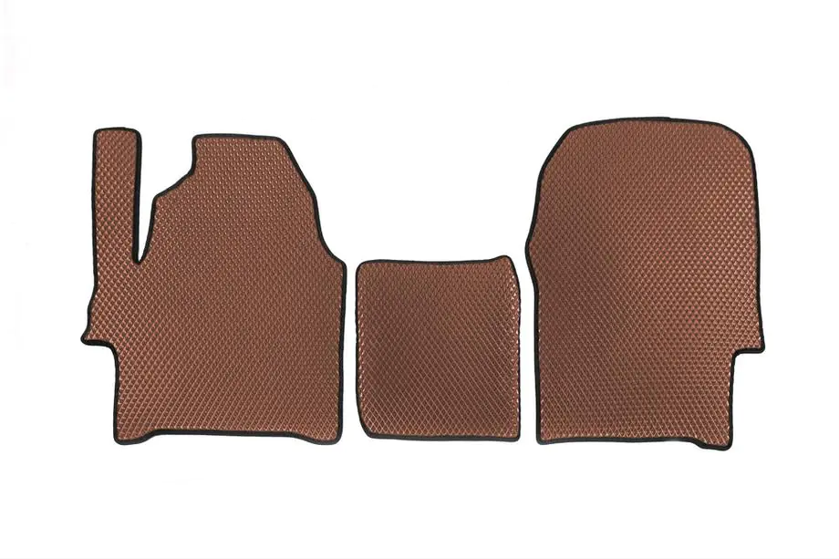 Hyundai H350 2014- EVA Floor Mats (Brown) Image
