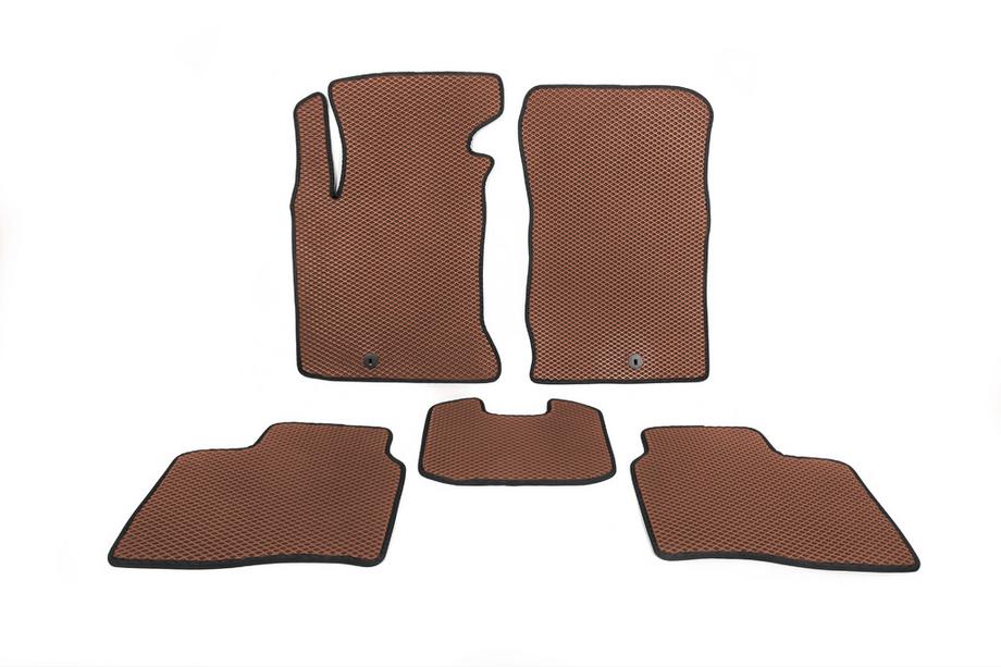 Hyundai I-30 2007-2011 EVA Floor Mats HB (Brown) Image