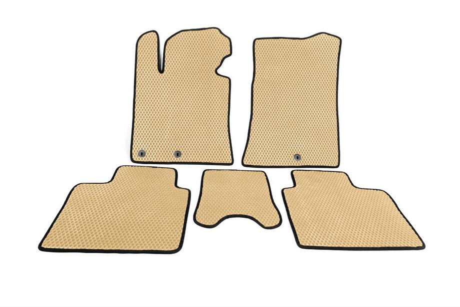 Hyundai I-40 2011-2019 EVA Floor Mats (Beige) Image