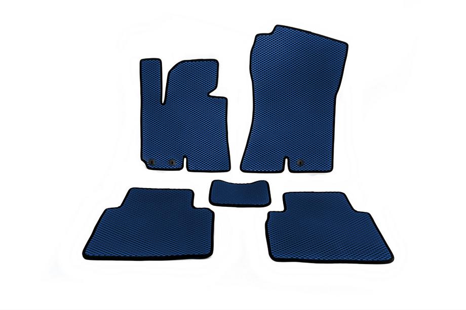 Hyundai IX-35 2010-2015 EVA Floor Mats (Blue) Image