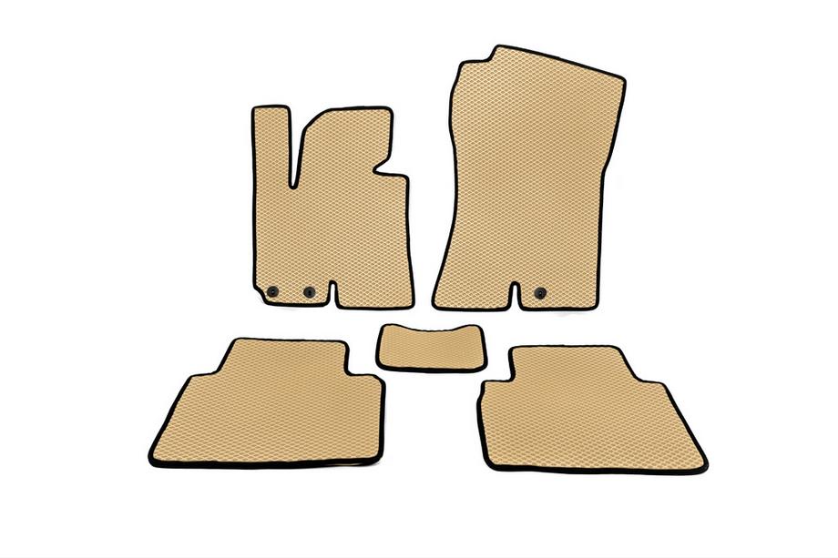 Hyundai IX-35 2010-2015 EVA Floor Mats (Beige) Image