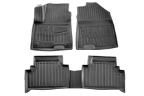 Hyundai Kona 2017-2023 Rubber Floor Mats Stingray 3D Electric (Europe) (5 pcs, Polyurethane) photo 1