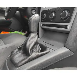 Leather Gear Shift Boot