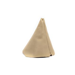 Leather Gear Shift Boot (Beige) photo 2
