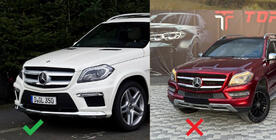 Mercedes GL/GLS class X166 2012-2019 Front Grille GT Panamericana (for GL) Clearance photo 5