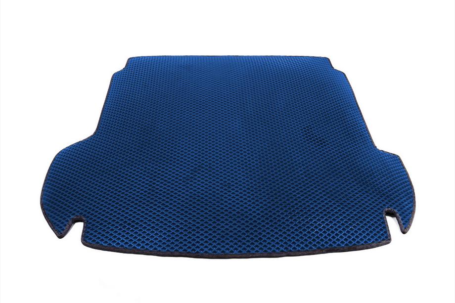Hyundai Santa Fe 2 2006-2012 Trunk Mat (EVA, Blue) (5-Seater) Image