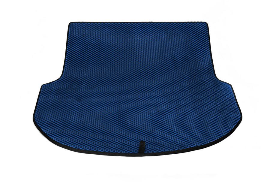 Hyundai Santa Fe 3 2012-2018 Trunk Mat (EVA, Blue) (5-Seater) Image