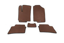 Hyundai Accent 2011-2017 EVA Floor Mats (Brown) photo 1