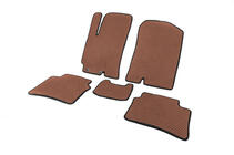 Hyundai Accent 2017-2023 EVA Floor Mats (Brown) photo 2