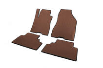 Hyundai Tucson JM 2004- EVA Floor Mats (Brown) photo 2