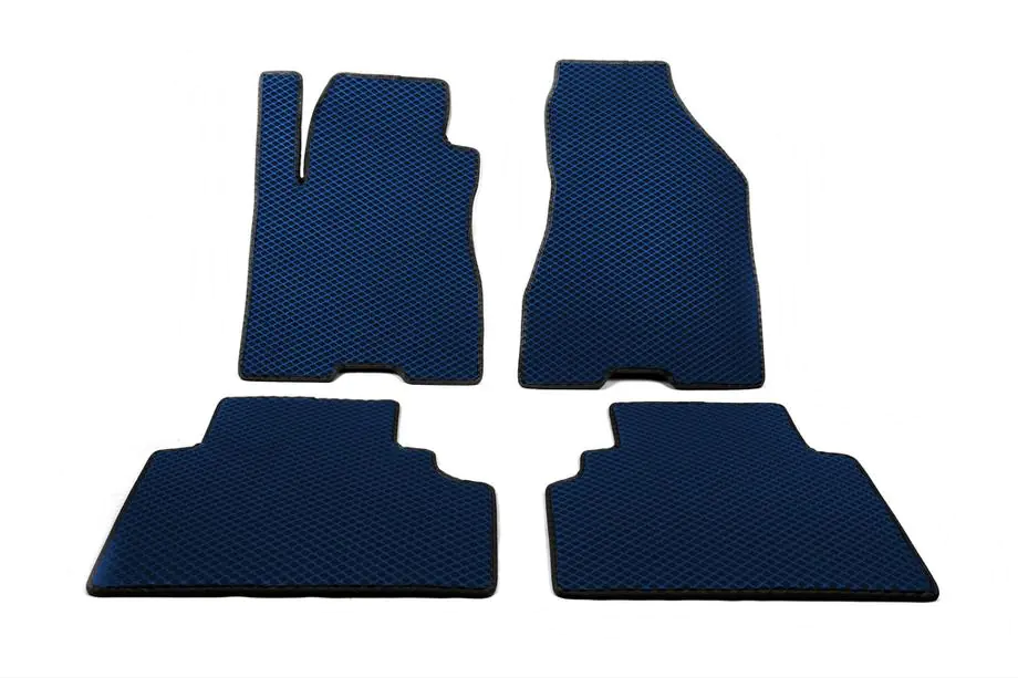 Hyundai Tucson JM 2004- EVA Floor Mats (Blue) Image