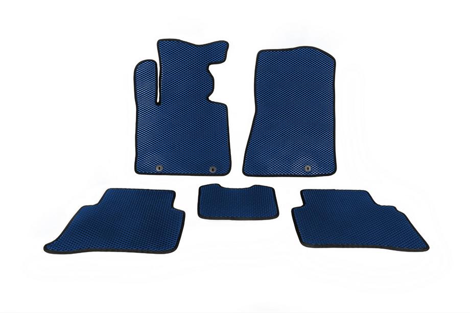 Hyundai Tucson TL 2016-2021 EVA Floor Mats (Blue) Image
