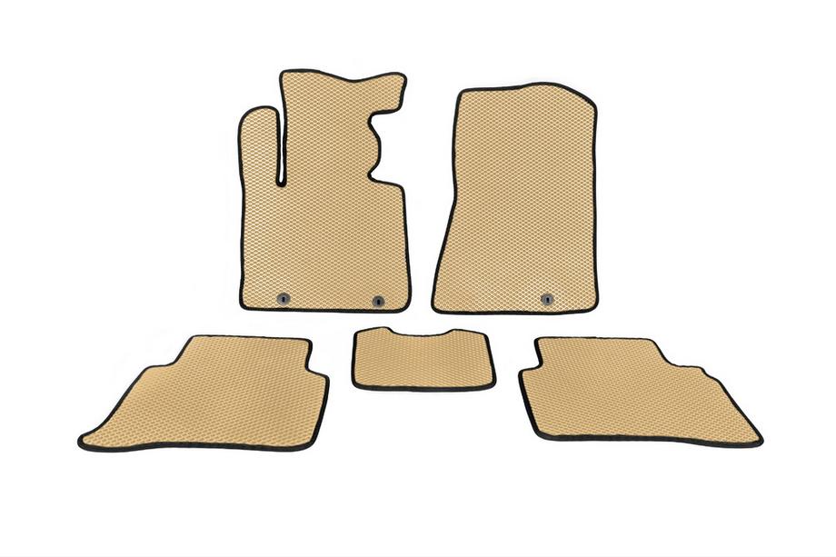 Hyundai Tucson TL 2016-2021 EVA Floor Mats (Beige) Image