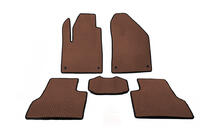 Jeep Cherokee KL 2013- EVA Floor Mats (Brown) photo 1