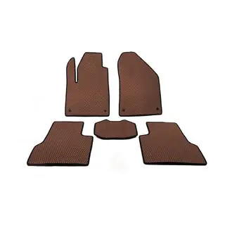 EVA Floor Mats (Brown) Jeep Cherokee KL 2013- photo 1
