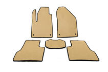 Jeep Cherokee KL 2013- EVA Floor Mats (Beige) photo 1