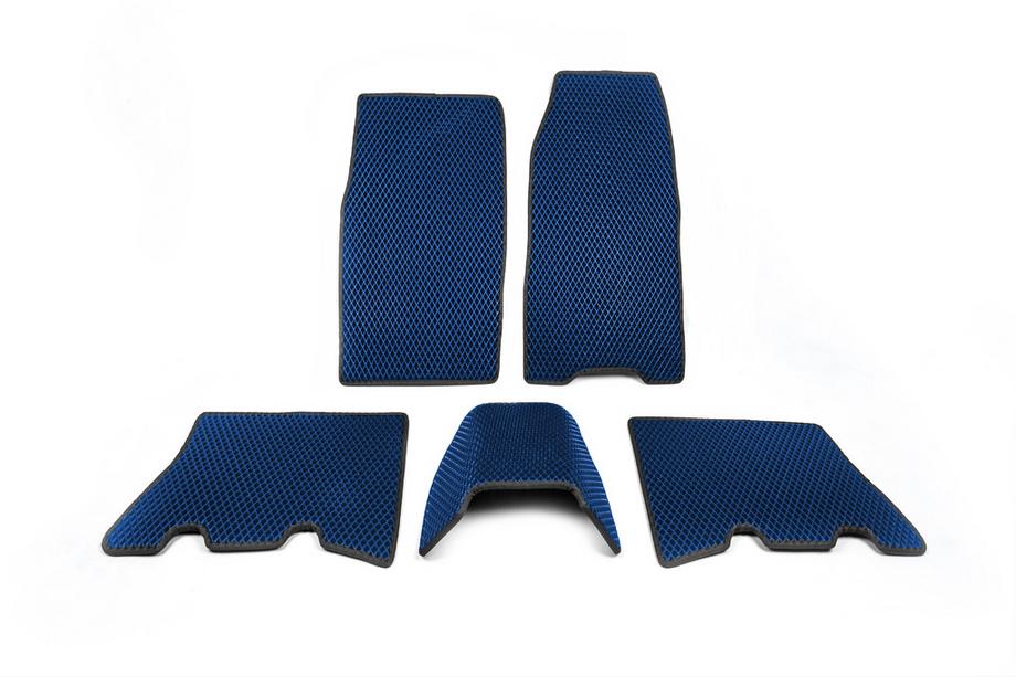 Jeep Grand Cherokee WJ 1999-2004 EVA Floor Mats (Blue) Image