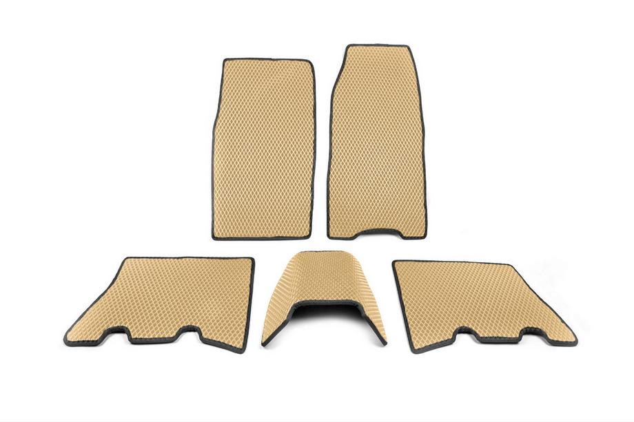 Jeep Grand Cherokee WJ 1999-2004 EVA Floor Mats (Beige) Image