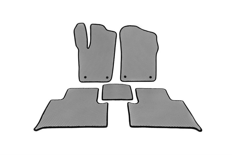 Jeep Grand Cherokee WK2 2010-2021 EVA Floor Mats (Gray) Image