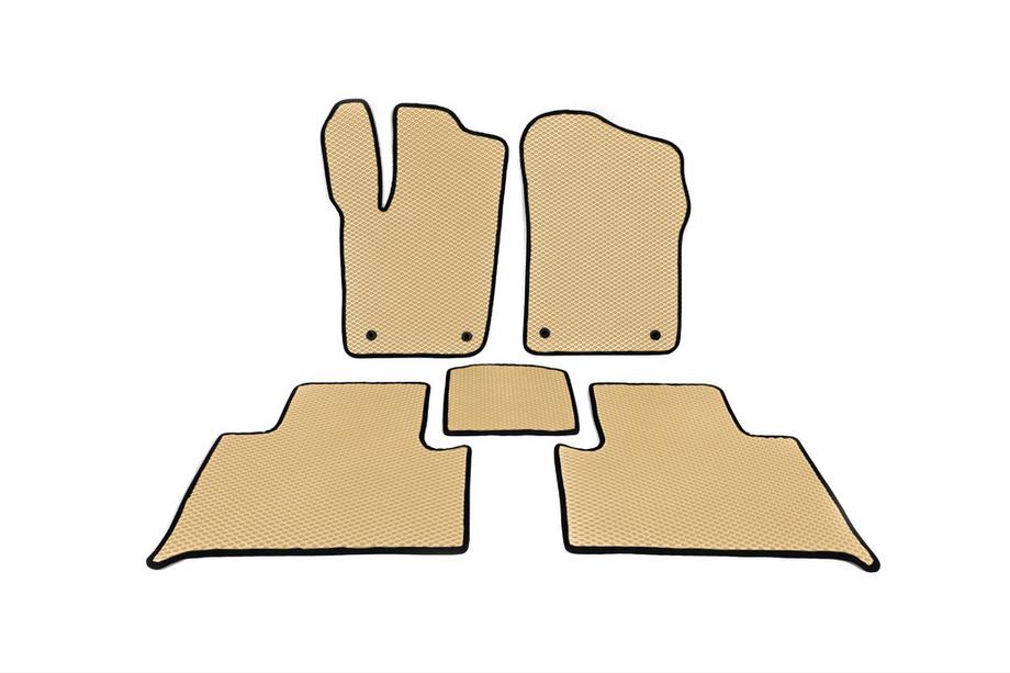 Jeep Grand Cherokee WK2 2010-2021 EVA Floor Mats (Beige) Image