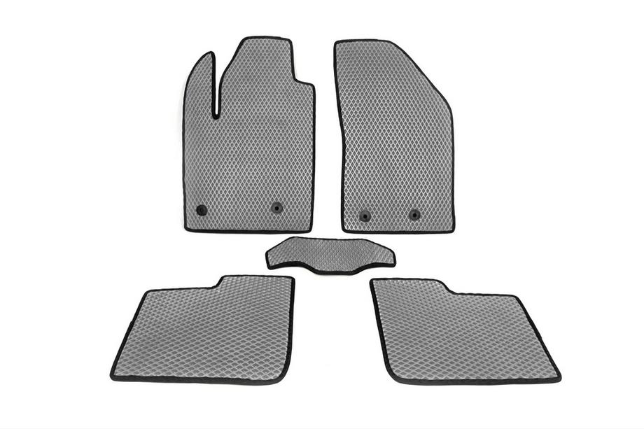 Jeep Renegade 2014- EVA Floor Mats V-1 (Gray) Image