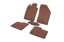 Fiat 500X 2014-2024 EVA Floor Mats (Brown) photo 2