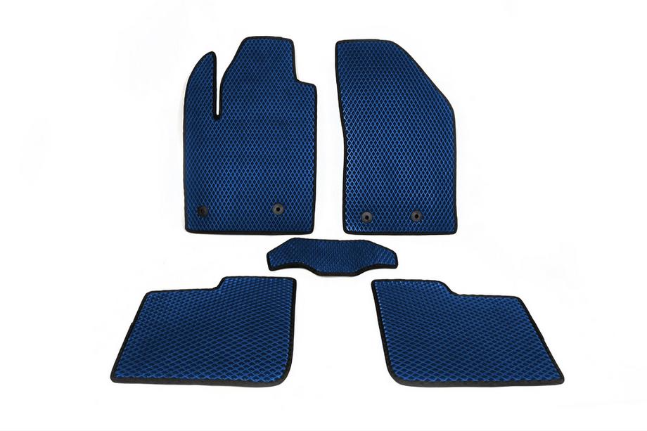 Fiat 500X 2014-2024 EVA Floor Mats (Blue) Image