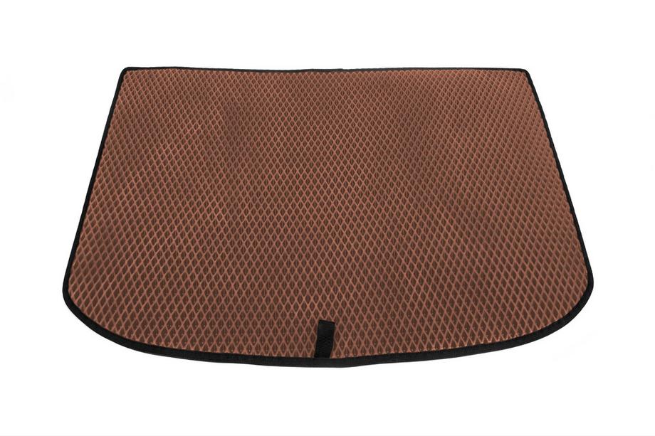 Kia Soul II 2013-2018 Trunk Mat EVA Brown Photo 1