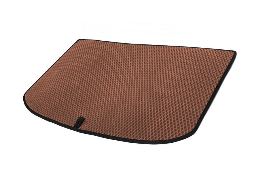 Kia Soul II 2013-2018 Trunk Mat EVA Brown Photo 2