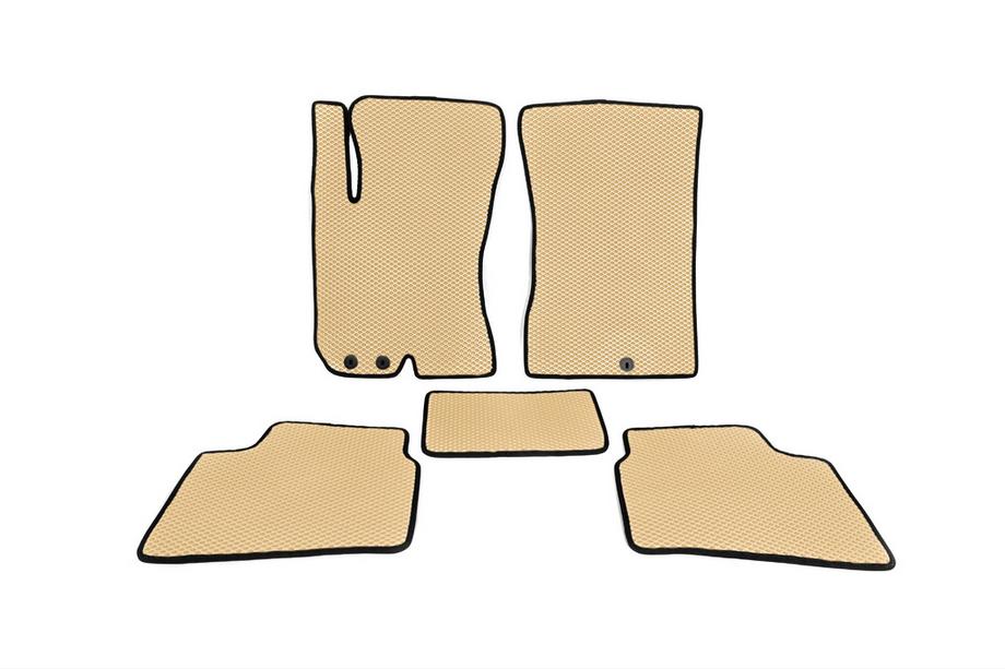 Kia Ceed 2007-2012 EVA Floor Mats (Beige) Image