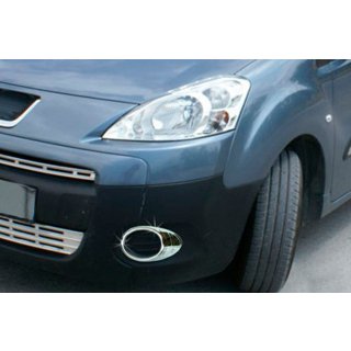 Fog Light Trim 2008-2014 (2 pcs, plastic) Peugeot Partner Tepee 2008-2018 photo 3