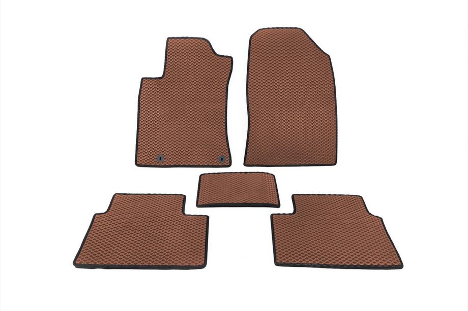 Hyundai I-30 2017- EVA Floor Mats (Brown) Image