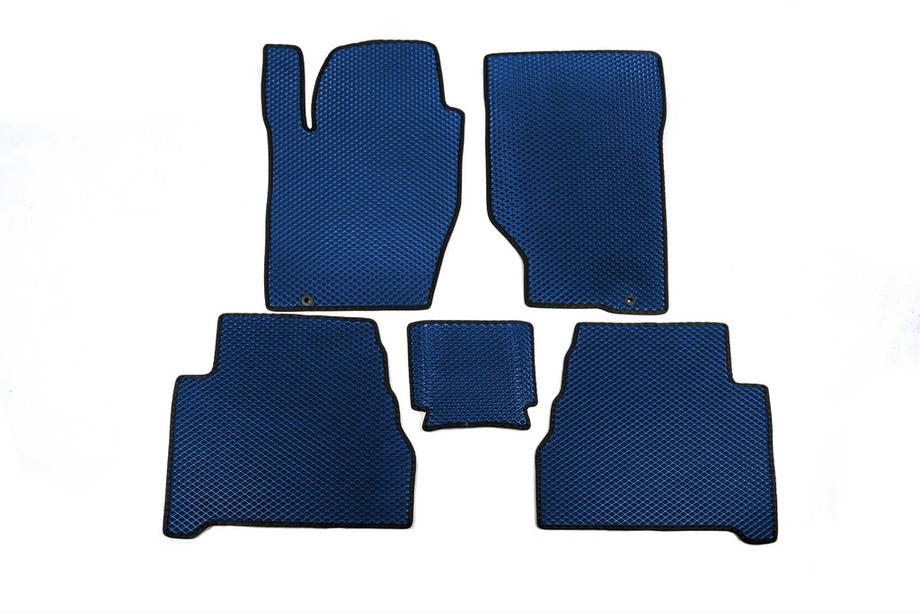 Kia Sorento I BL 2002-2009 EVA Floor Mats (Blue) Image