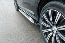 Volvo XC90 2015- Side Steps Shining (2 pcs, Aluminum) photo 1