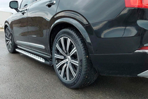 Volvo XC90 2015- Side Steps Shining (2 pcs, Aluminum) photo 11